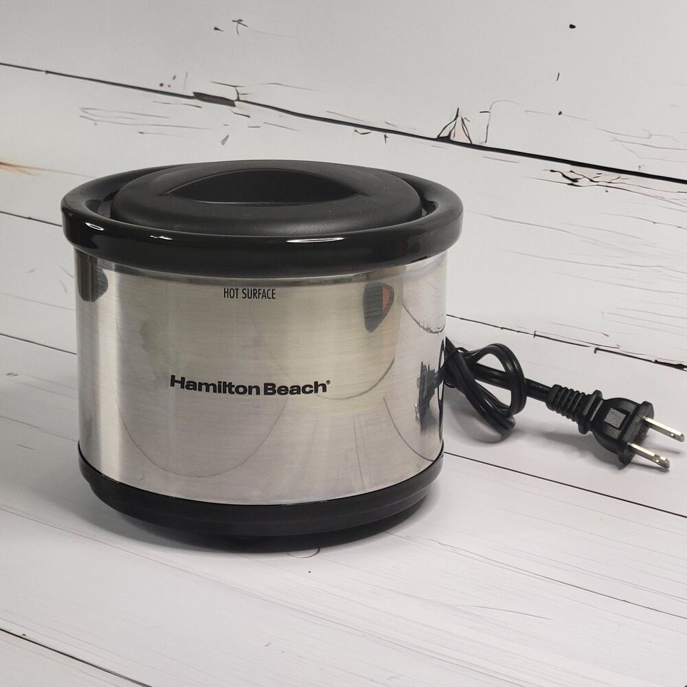 Hamilton Beach mini slow cooker heating pot model 33006 NWOT